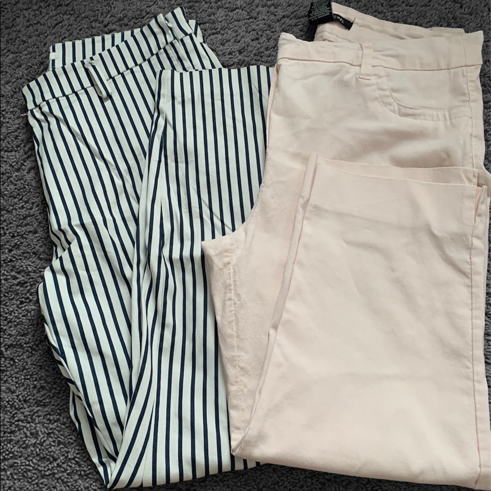 Women Ankle Pants Bundle 2 pairs